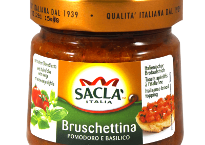 Bruschettina con Albahaca